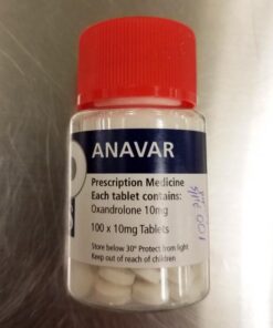 Buy Anavar Oxandrolone 10mg x 100 Tablets